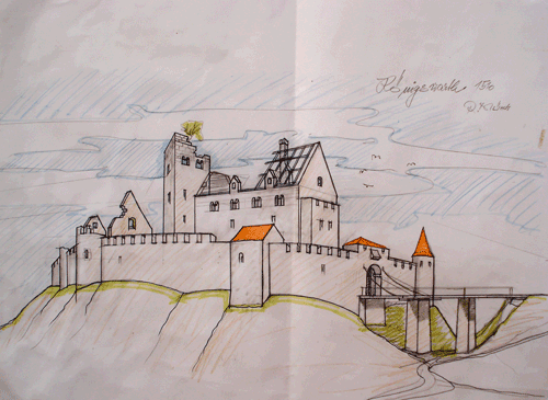 Burg Königswart um 1550