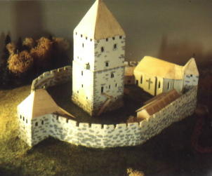 Burg Haag der Gurren um 1200